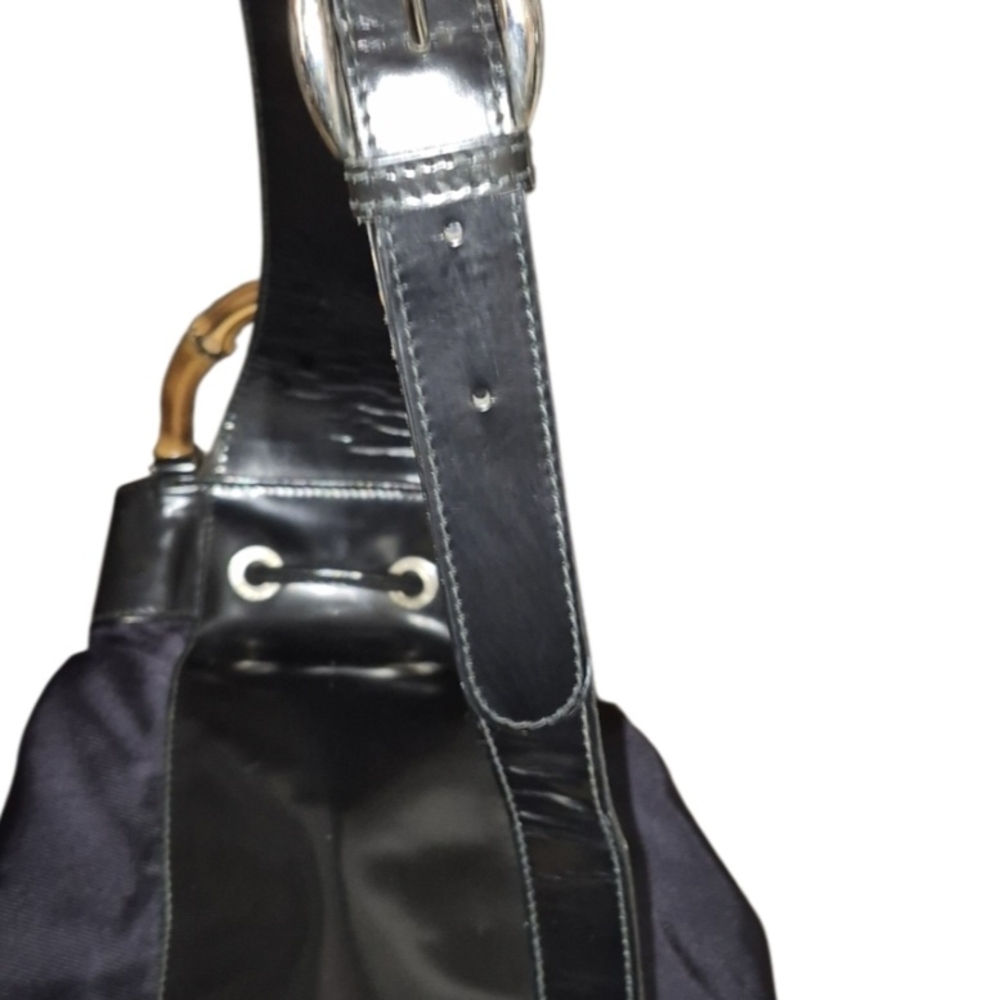 Black  Drawstring Backpack - Picture 8 of 15